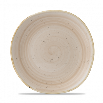 ​Churchill ​- Stonecast  - Piatto Piano Irregolare 26,40 cm Nutmeg Cream