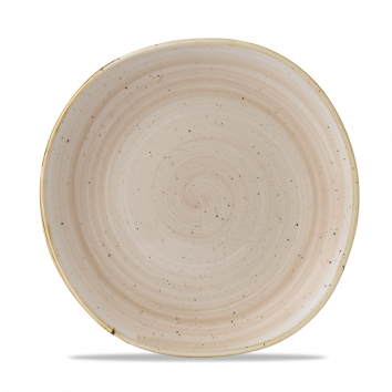 Churchill - Piatto piano irregolare 26,4 cm Nutmeg Cream