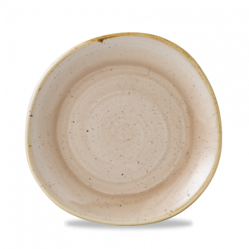 ​Churchill ​- Stonecast  - Piatto Piano Irregolare 21,00 cm Nutmeg Cream