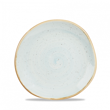 ​Churchill ​- piatto piano irregolare 18,6 cm Duck Egg Blue Stonecast