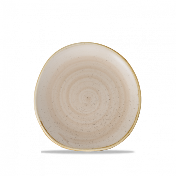 Churchill - Piatto piano irregolare 18,6 cm Nutmeg Cream