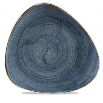 Churchill - Dreieckiger Flacher Teller 31,1 cm Blueberry Stonecast