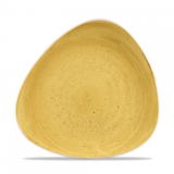 Churchill ​- Piatto triangolare 26,5 cm Mustard Seed Yellow