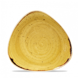 Churchill ​- Piatto triangolare 22,9 cm Mustard Seed Yellow