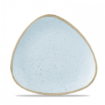 Churchill ​- Stonecast - Piatto Piano Triangolare 19,20 cm Duck Egg Blue