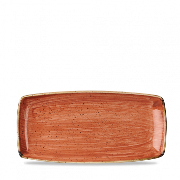 ​Churchill ​- Piatto oblungo ​29,5 x 14 cm Spiced Orange Stonecast