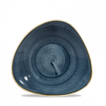 Churchill ​- Ciotola triangolare 21 x 21 cm Blueberry Stonecast