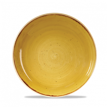 ​ Churchill​ - Piatto fondo 24,8 cm Mustard Seed Yellow Stonecast