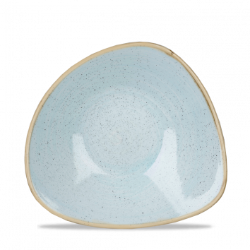 Churchill - Dreieckige Schale 23,5 cm Duck Egg Blue Stonecast