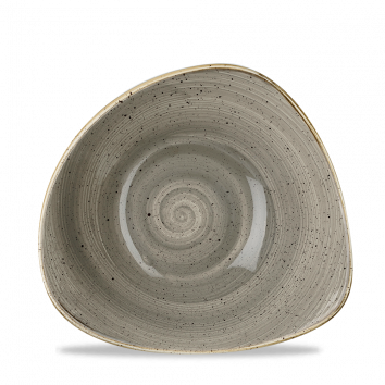 Churchill - Dreieckiger Schale 18,5 cm Peppercorn Grey Stonecast