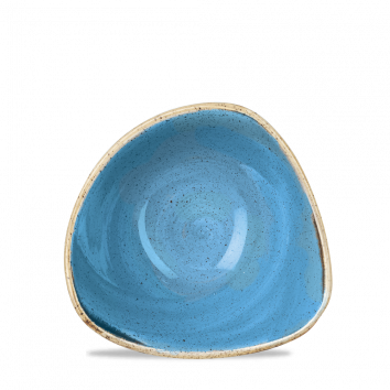 Churchill - Dreieckige Schüssel 15,3 cm Cornflower Blue Stonecast