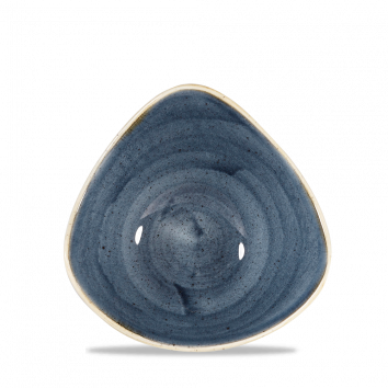 Churchill - Dreieckige Schale 15,3 cm Blueberry Stonecast