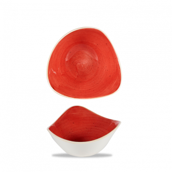 ​Churchill - Ciotola triangolare 15,3 cm Berry Red Stonecast