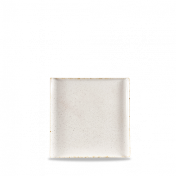 Churchill - Piatto quadrato da buffet 30,3 x 30,3 cm Barley White Stonecast