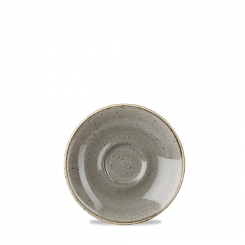 Churchill - Sottotazza per espresso 11,8 cm Peppercorn Grey Stonecast