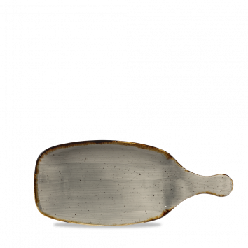 ​Churchill - Stonecast - Padella da Servizio Retangolare in Porcellana 28,40 cm Peppercorn Grey