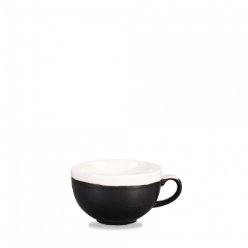 Churchill - Tazza cappuccino 34 cl Onyx black Monochrome