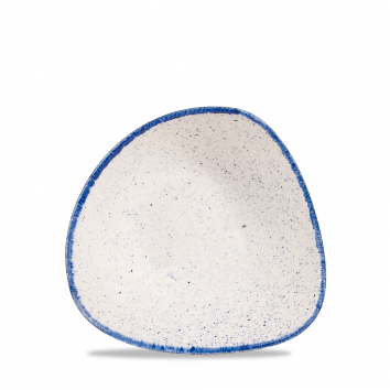 Churchill ​- Ciotola triangolare 15,3 cm Hints Indigo Blue Stonecast