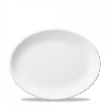 Churchill - Piatto ovale 34 cm White
