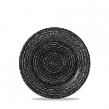 Churchill - Flacher Teller 16,5 cm Homespun Charcoal Black Studio Prints