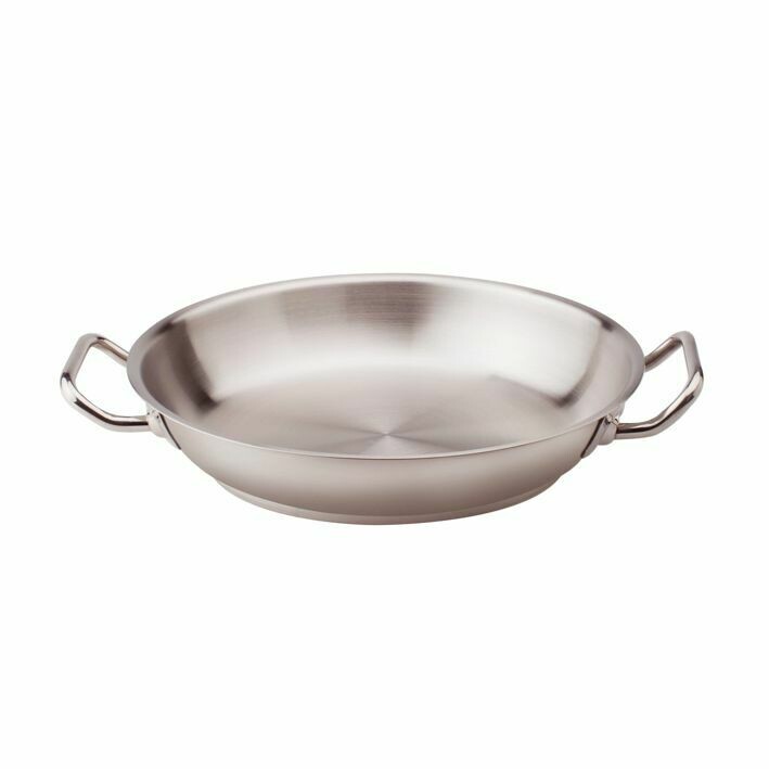 Agnelli - Bratentopf 24 cm Acciaio Inox Induzione - 3 mm