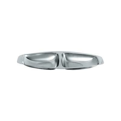Alessi - Antipastiera 2 Scomparti 35 x 14 cm