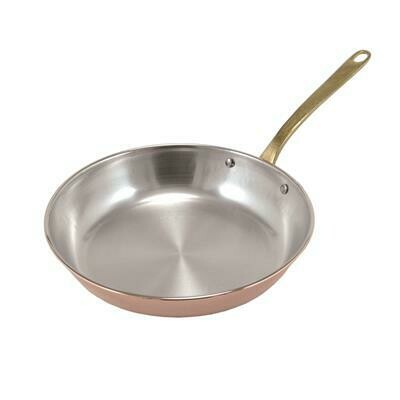 Padella 1 Manico 32 cm Rame Stagnato - L.A.R.