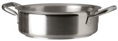 Casseruola Bassa 2 Manici 24 cm Chef - Piazza