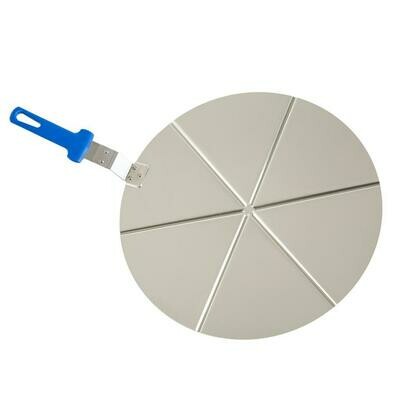 Vassoio 6 Spicchi Con Manico 50 cm - Gi.Metal