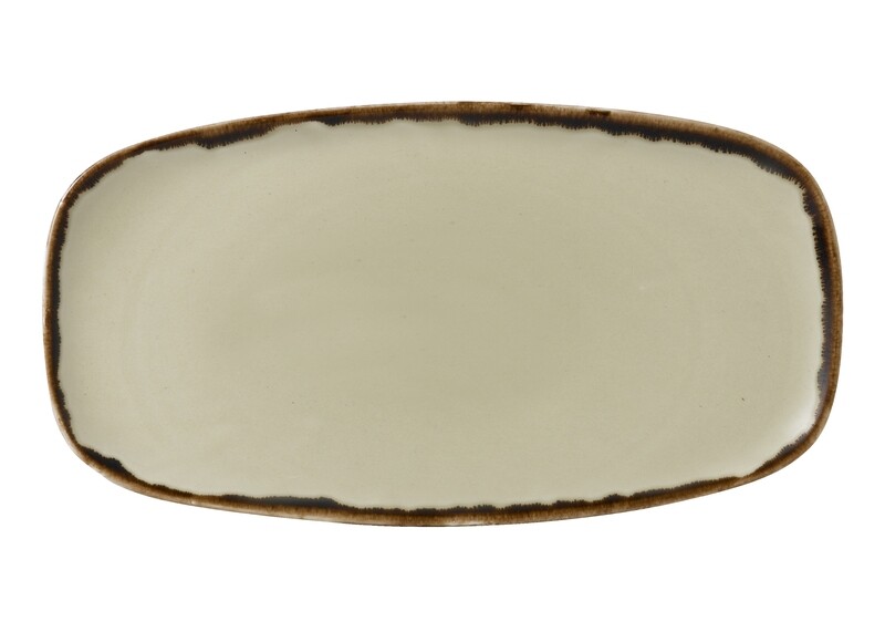 Chef&#39;s piatto rettangolare 35.5x18.9 cm - Harvest Linen Dudson