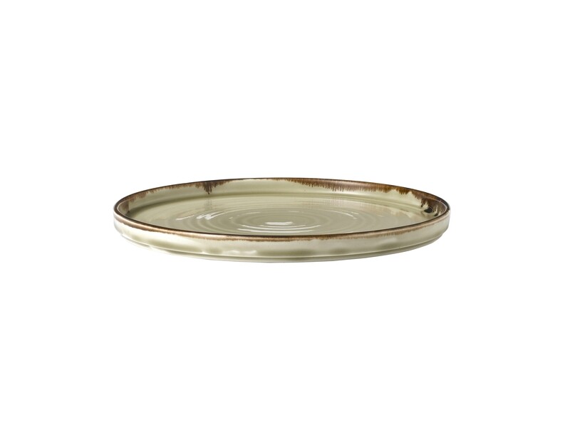 Piatto con bordo verticale 26 cm - Harvest Linen Dudson