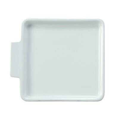 Tirolix - Piatto Quadro con Manico 15,5 x 15,5 cm Plates