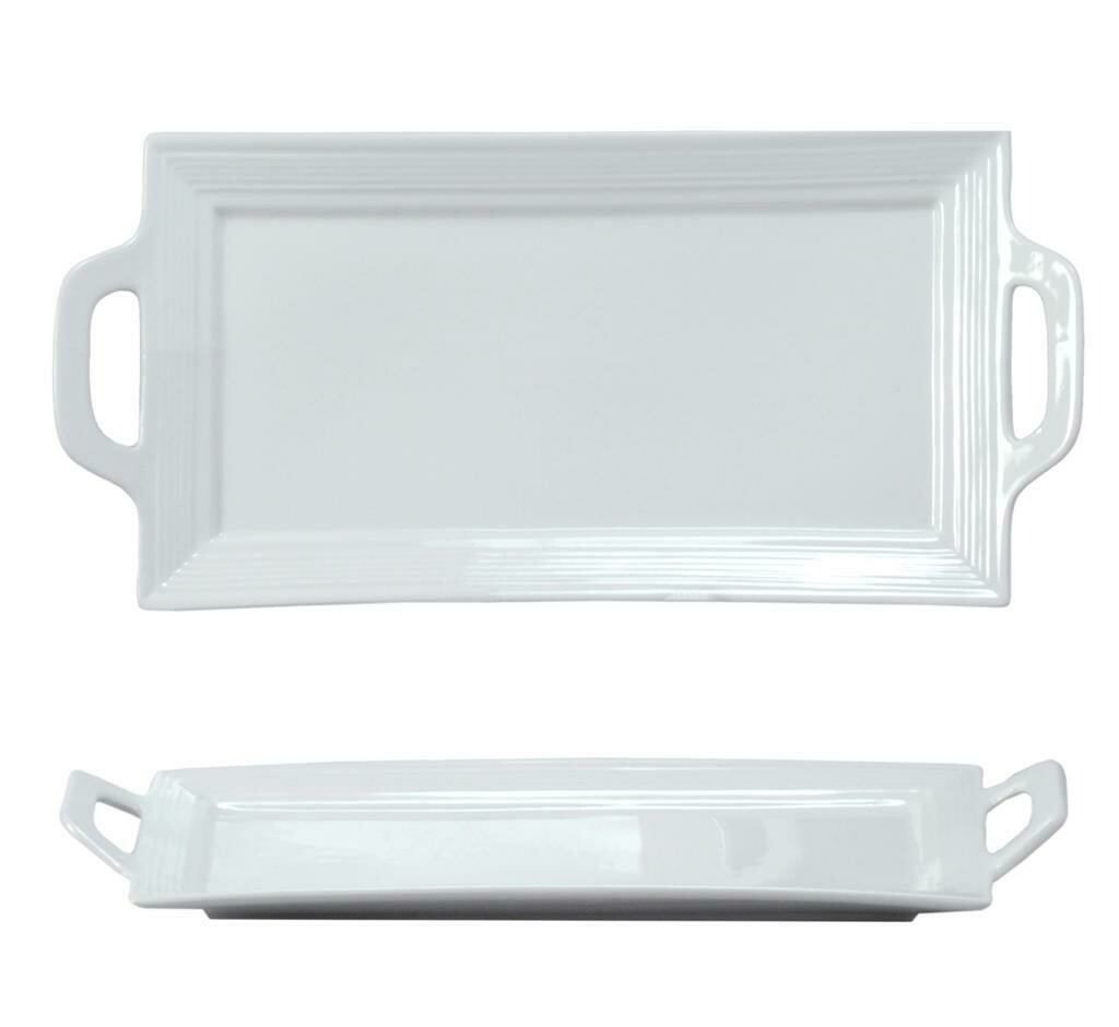 Tirolix - Vassoio Rettangolare Con Manici 33 x 19 cm Plates