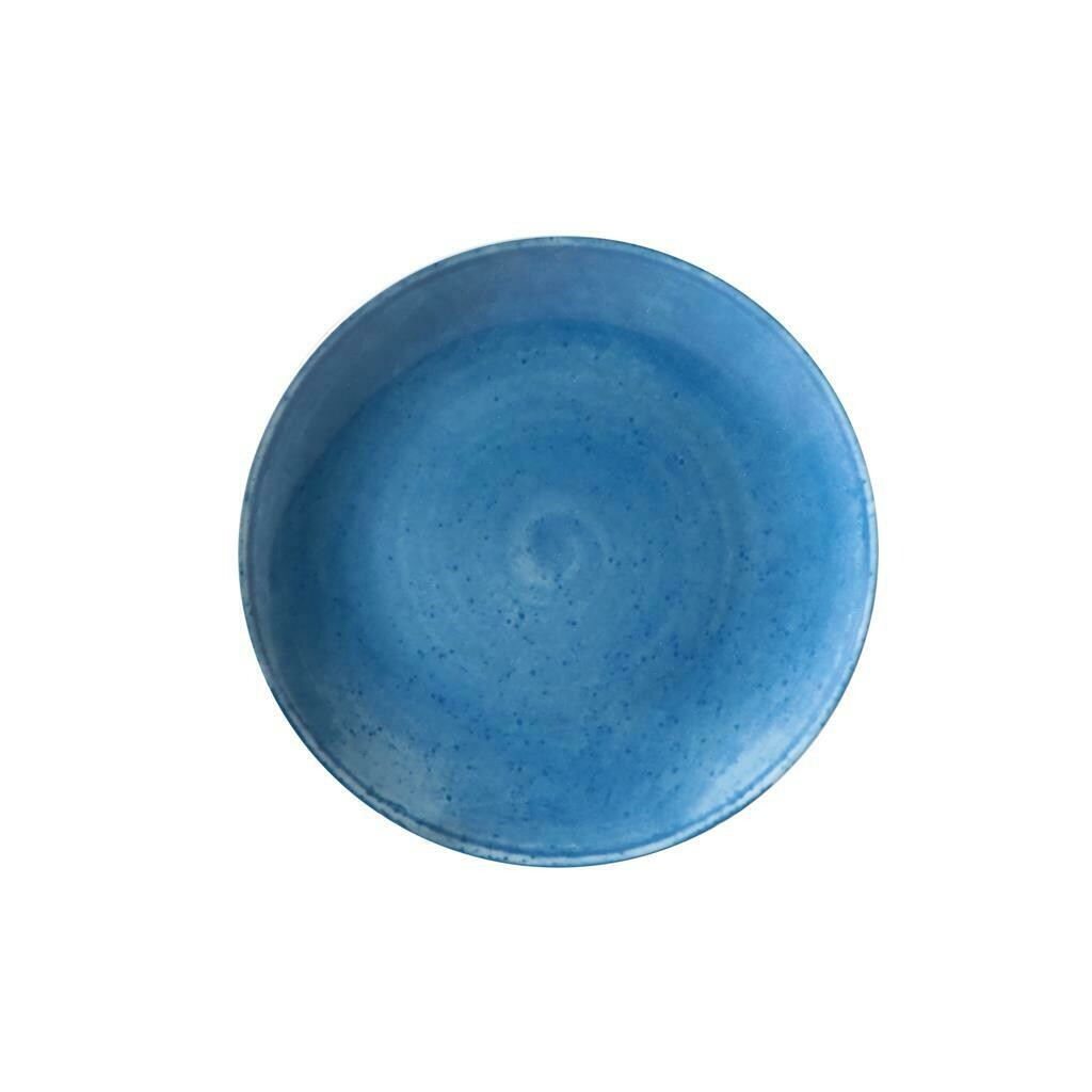 Tirolix - Flacher Teller 21 cm Blau Matiz