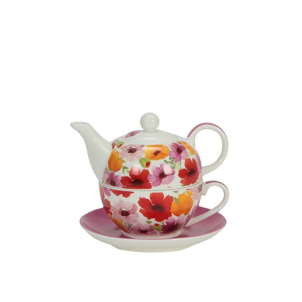Tirolix - Tea For One 35 cl Garten Rosa Breakfast