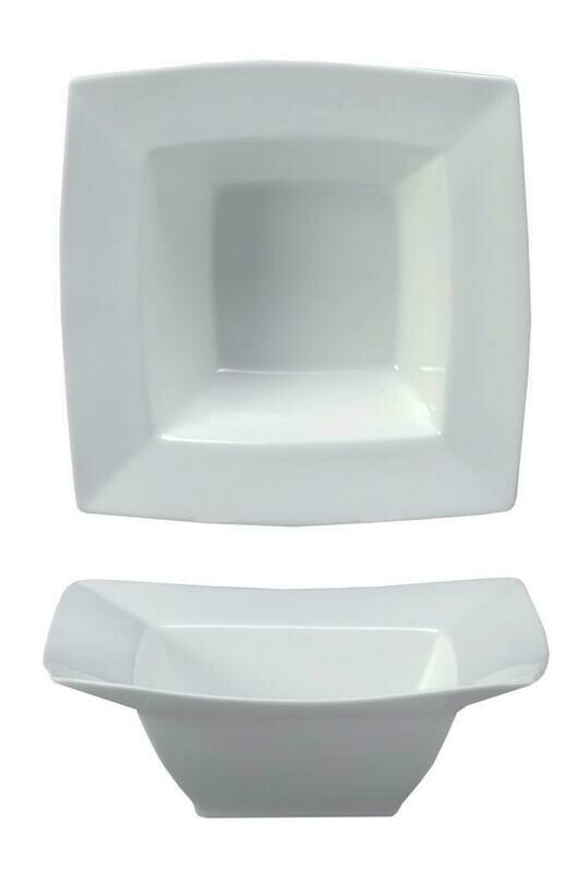 Tirolix - Coppa Quadra con Bordo 23 x 23 cm Salad Bowls