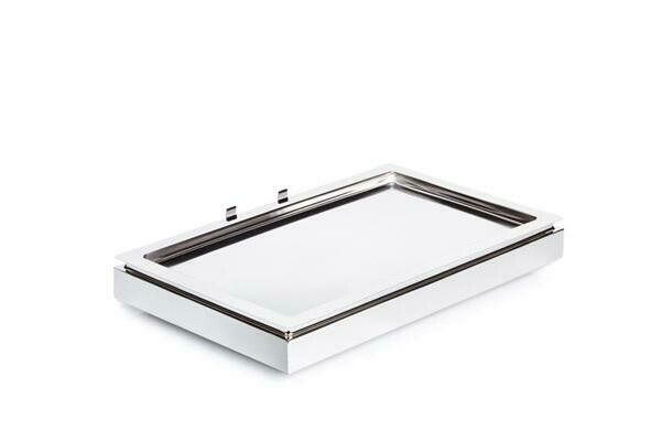APS - Vassoio refrigerante GN "Frames" 32,5 x 53 cm Bianco