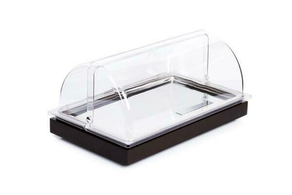 APS - Vassoio refrigerante GN &quot;Frames&quot; 32,5 x 53 cm Marrone