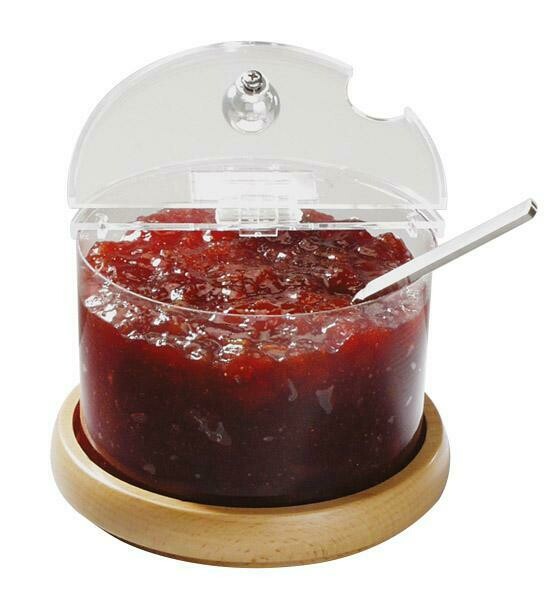 APS - Mini espositore refrigerante in legno &quot;Top Fresh&quot; 18 x 17 cm
