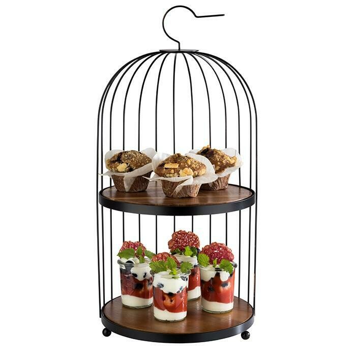 APS - Alzata per buffet &quot;Birdcage&quot; 26 x 26 cm
