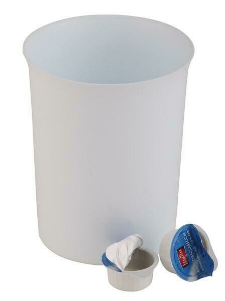 APS - Contenitore per rifiuti 11,3 cm Bianco