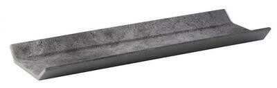 APS - Vassoio GN &quot;Element&quot; 16,2 x 53 cm Grigio