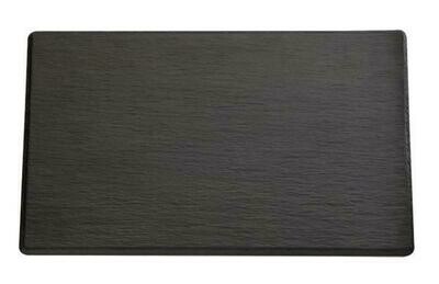 APS - Vassoio GN &quot;Slate&quot; 16,2 x 53 cm Nero