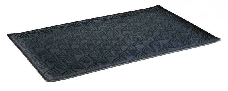 APS - Vassoio GN &quot;Dark Wave&quot; 32,5 x 53 cm