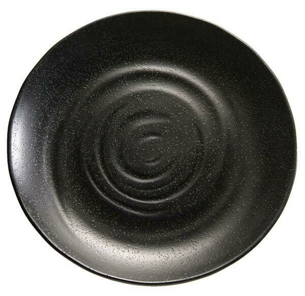 APS - Piatto &quot;Zen&quot; 28 cm Nero