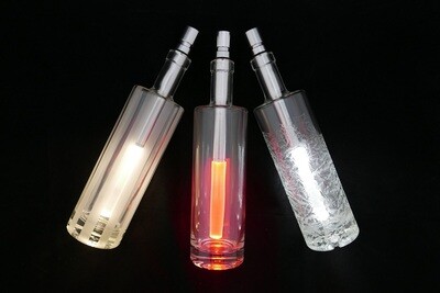 LED Flaschenleuchte extra hell dimmbar, kaltweiß - Tirolix