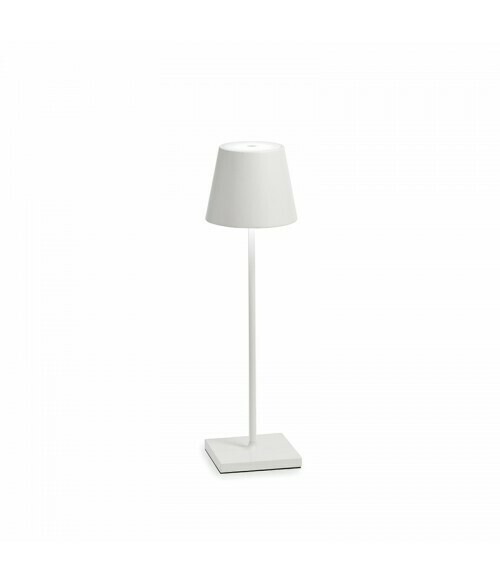 Lampada da Tavolo Poldina Pro Bianco - Zafferano