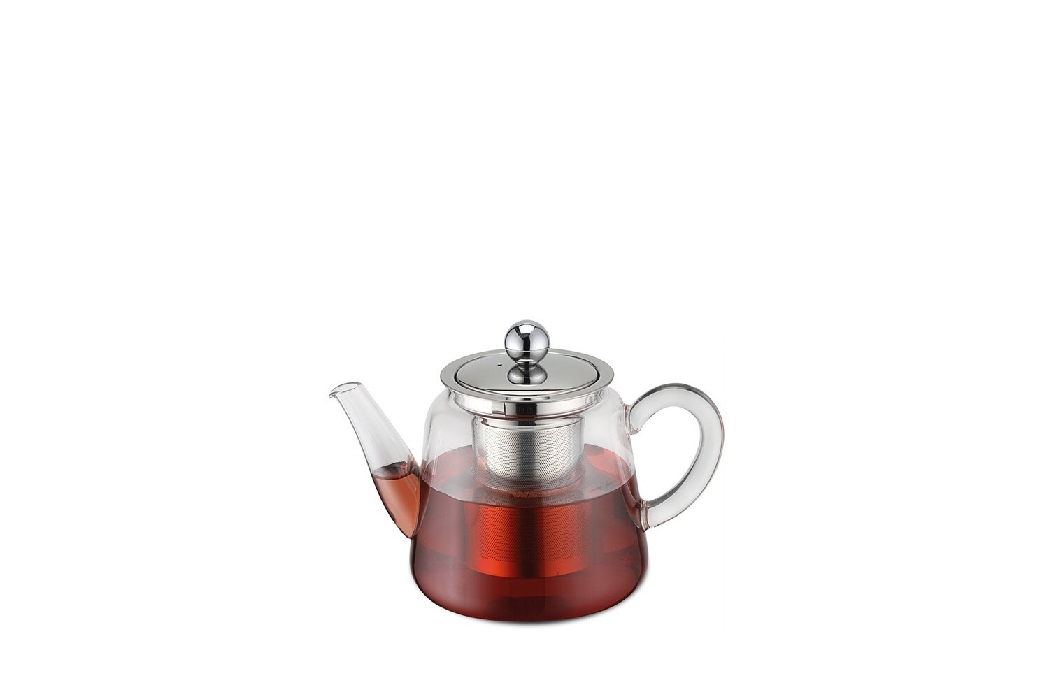 Teiera in vetro borosilicato con filtro da tè 750 ml - Weis