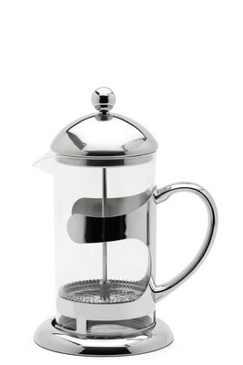 Caffettiera a pressione in vetro/inox 600 ml - Weis