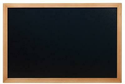 Securit - Lavagna Da Parete 60 x 40 cm Teak